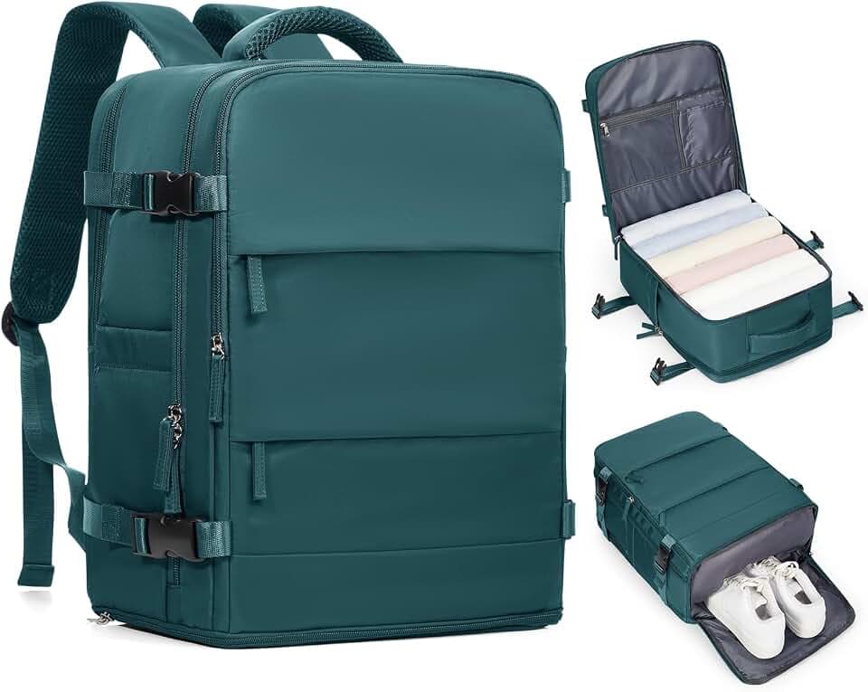 coofay Travel Backpack Carry on Flight Approved Mochila De Viaje Carry on Backpack for Airplanes Spirit Airlines Personal Item Travel Bag Traveling Backpack for Women Men Travel Essentials