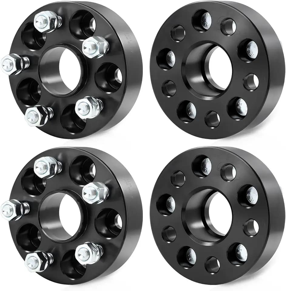 ECCPP 4PCS 5x100mm to 5x100mm Wheel Spacers Hub Centric 1.5 inch 5 lug fit for 2003-2023 for Toyota for Corolla | 2004-2022 for Toyota for prius | 1983-1991 for Toyota for Camry