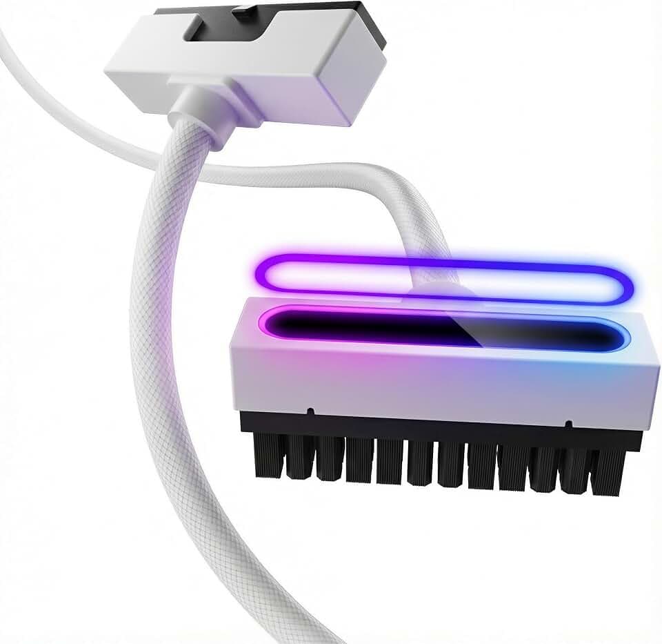 AsiaHorse Hydrus 24Pin PSU Kabelverlängerung, PC 24 Pin Sleeved Cable für 24 Pin ATX [18AWG] Netzteil Cable Extensions, 5V 3Pin ARGB SYNC für Asus Aura, ASRock und mehr