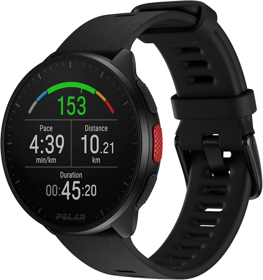 Polar Pacer GPS Hardloophorloge met Polshartslag