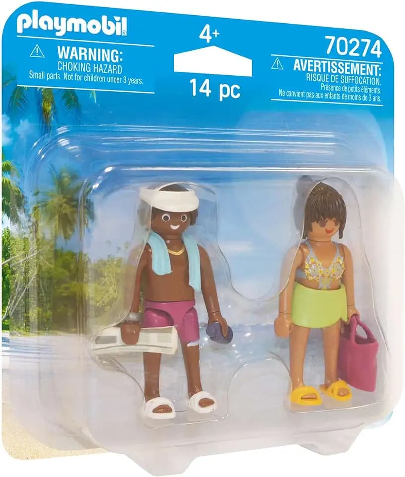 PLAYMOBIL DuoPacks 70274 Urlauberpaar, ab 4 Jahren