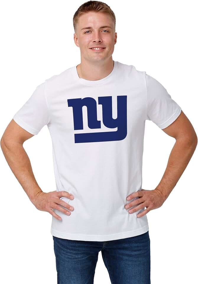 FOCO Men's NFL Team Primary Logo Black Short Sleeve T-Shirt