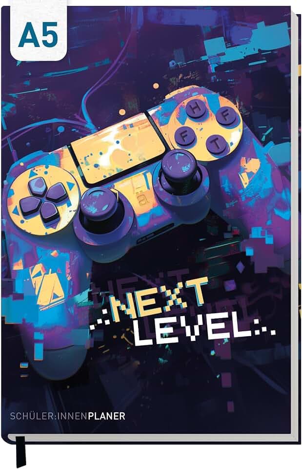 Häfft® Schulstuff Schülerplaner A5 ohne Datumsbindung "Next Level"