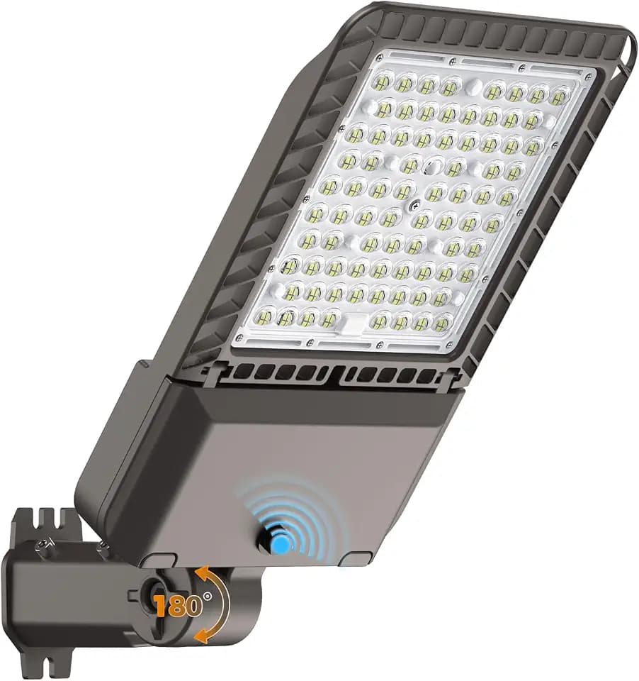 AIKVSXER 240W LED Parking Lot Light 60000LM Outdoor Street Lights 1 Pack