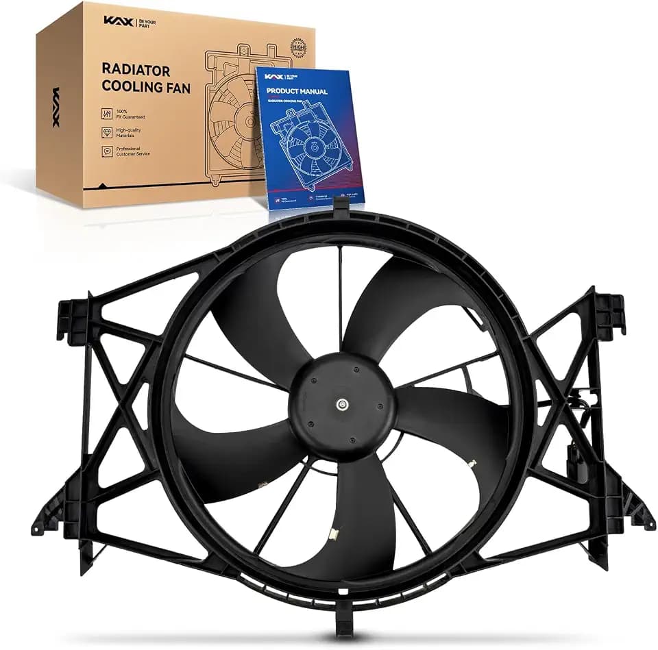 KAX Engine Radiator Cooling Fan, Compatible with 2009-2018 Ram 1500
