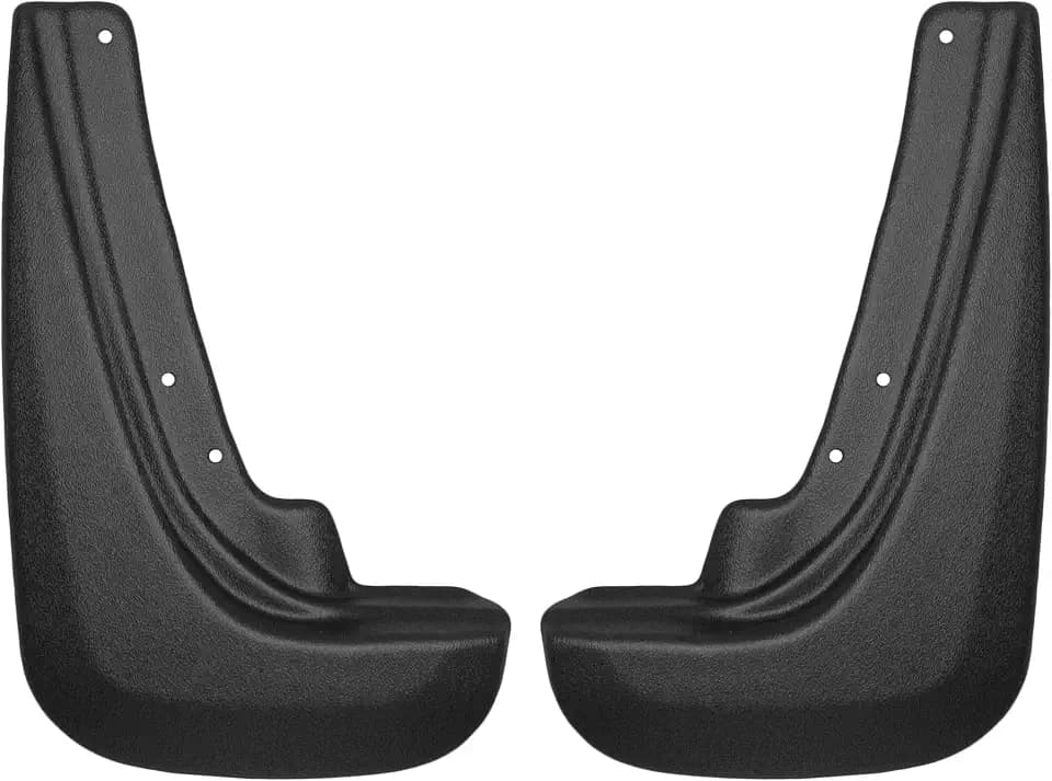 Husky Liners - Rear Mud Guards | Fits 2014-2021 Jeep Grand Cherokee, (15-16 High Altitude, 14-16 Summit, 19-21 w/Factory Flares) 2022 Grand Cherokee WK - Black, 2 Pc. | 59111