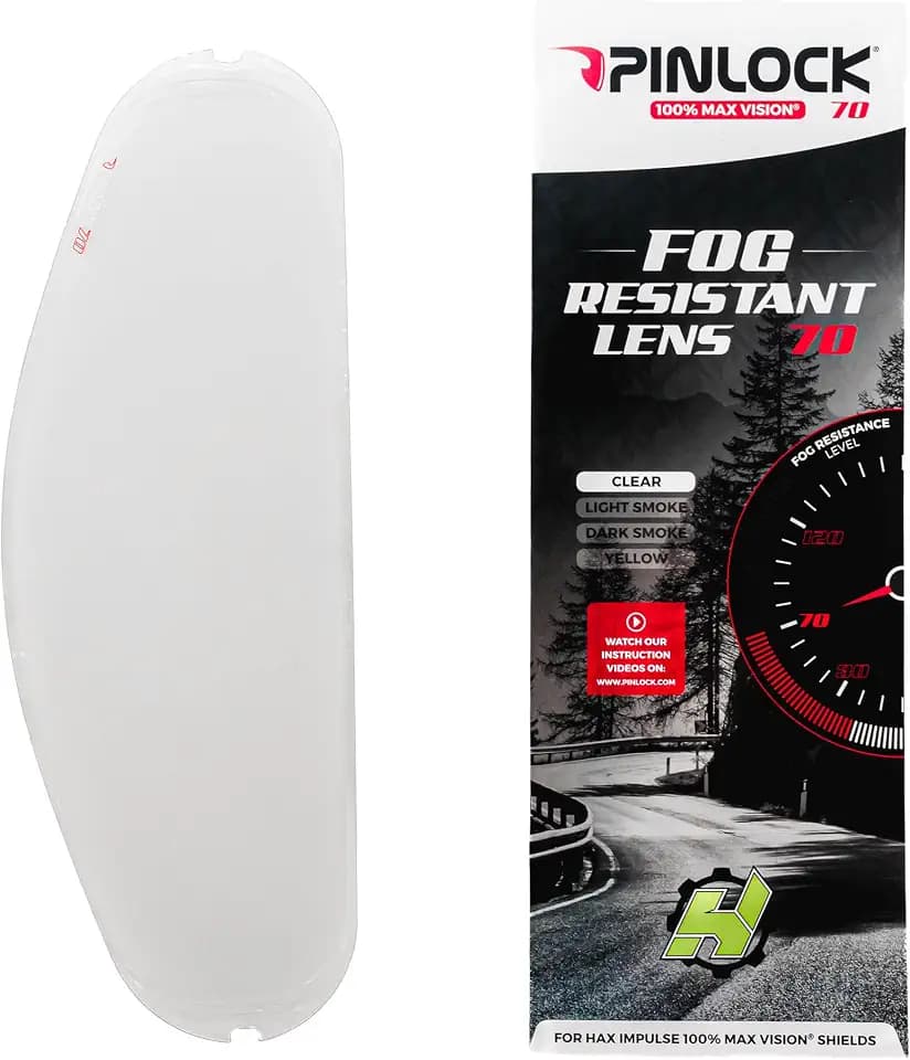 HAX 100% Max Vision Pinlock 70 DKS 274 Impulse Series Helmet