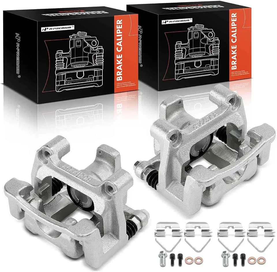 A-Premium Rear Disc Brake Caliper with Bracket