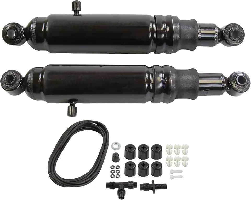 DRiV Monroe Max-Air Air Adjustable Shock Absorber - MA834 - Handles Heavy Loads - Maintains Ride Height & Reduces Sag Load - Easy to Adjust - Pack of 2