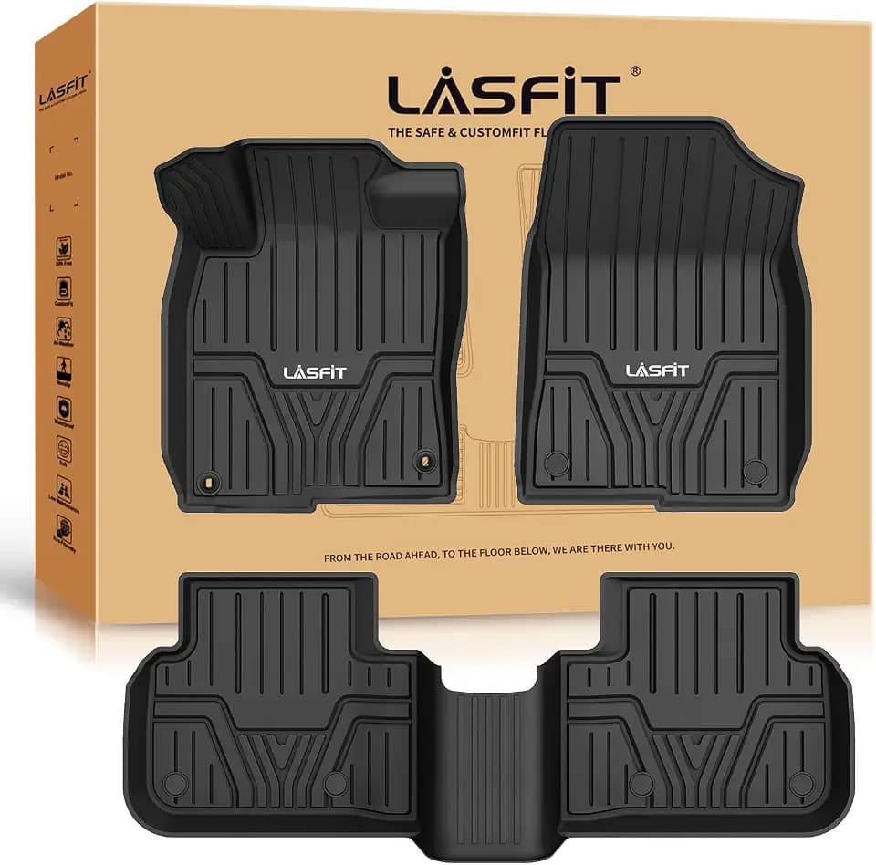 LASFIT All Weather Floor Mats for Honda Civic 2022-2026【Gasoline 】