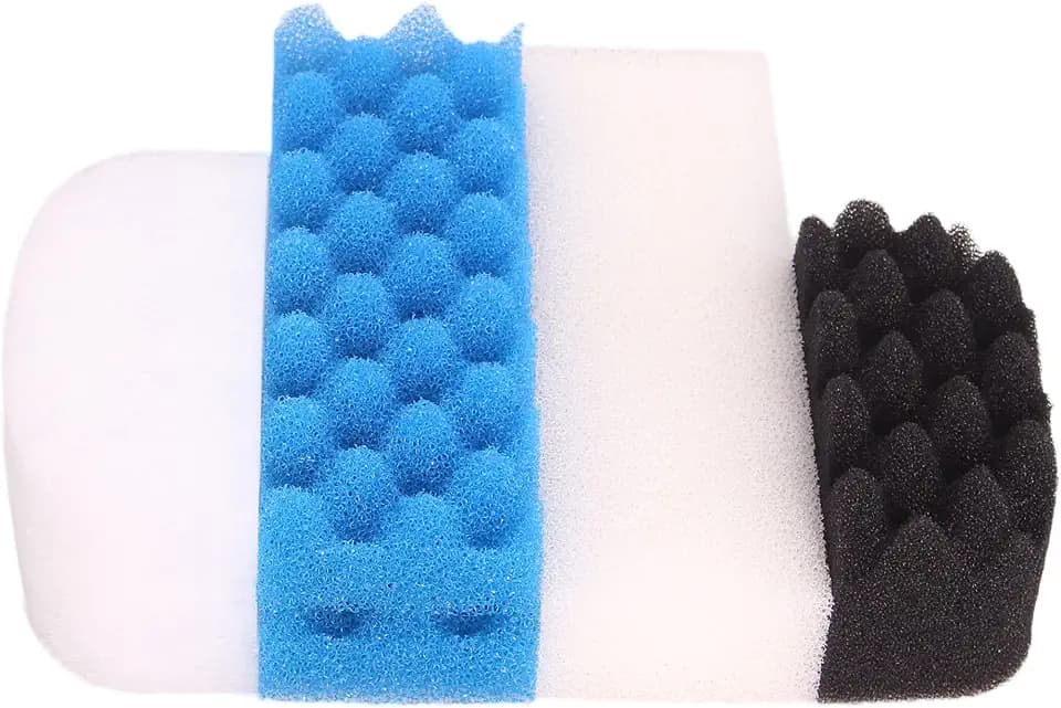 Kompatibel Value Pack für Fluval 206 207 Filter (3X Feinfilterpad, 2X Bio Foam, 1x Bio Foam Plus, 2X Bio Foam Max)