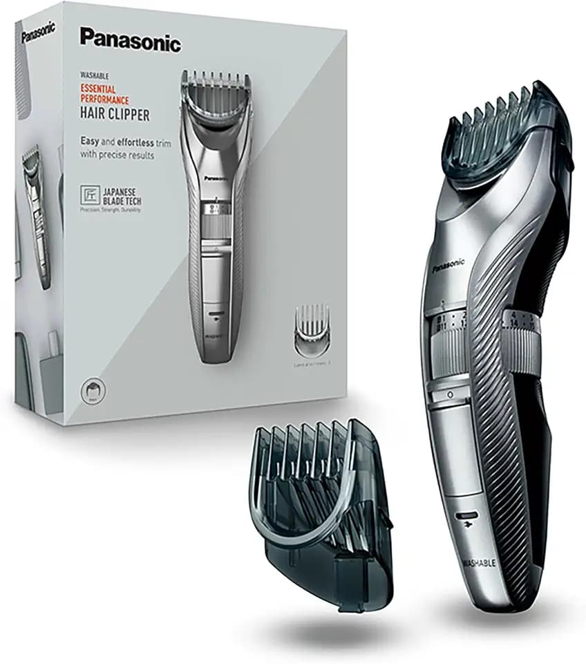 Panasonic Bart-/Haarschneider ER-GC71 mit 39 Längeneinstellungen, Bart-Trimmer für Herren, Styling & Pflege für Haare
