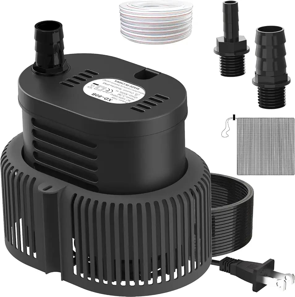 AgiiMan 850GPH Pool Cover Pump, Submersible Sump Pump above Ground