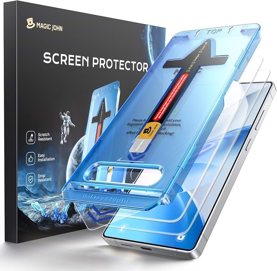 MAGIC JOHN 2 PACK For Samsung Galaxy S26+ / S26 Plus Screen Protector