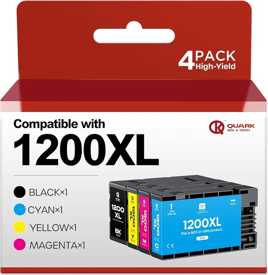 PGI-1200 XL Ink Cartridges Compatible for Canon Maxify 1200XL High Yield
