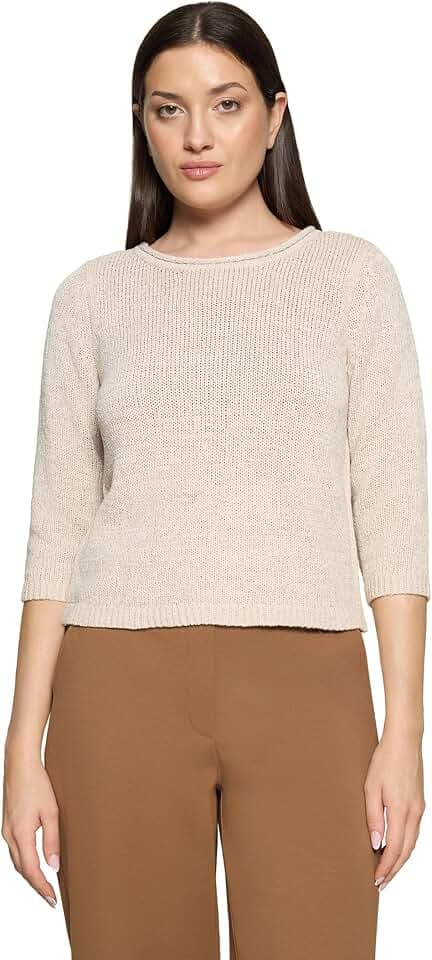 Betty Barclay Damen Strickpullover mit 3/4 Arm