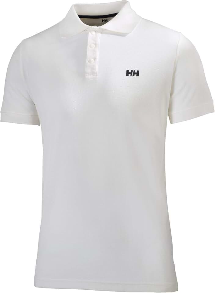 Helly Hansen Herren Driftline Poloshirt, 001 White, M EU