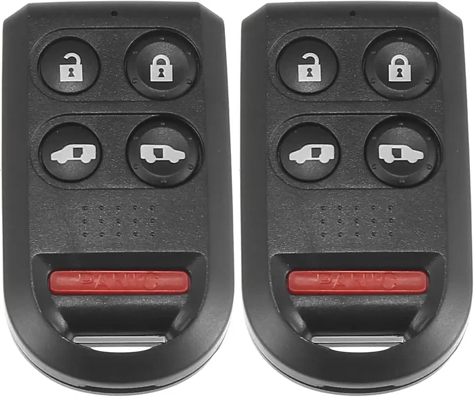 X AUTOHAUX 2x Keyless Entry Remote Car Key Fob for Honda Odyssey 2005-2010