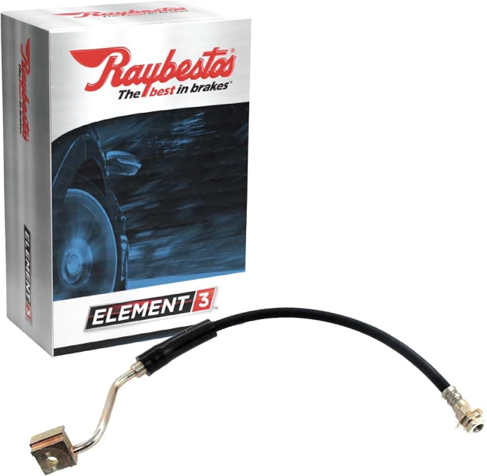 Raybestos Element3 Automotive Replacement Rear Brake Hydraulic Hose for Select Toyota Model Years (BH381455)