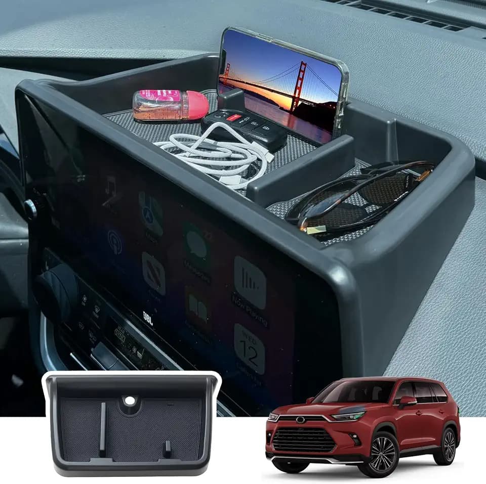 Custom Fit Dash Tray Compatible with 2024-2026 Toyota Grand Highlander