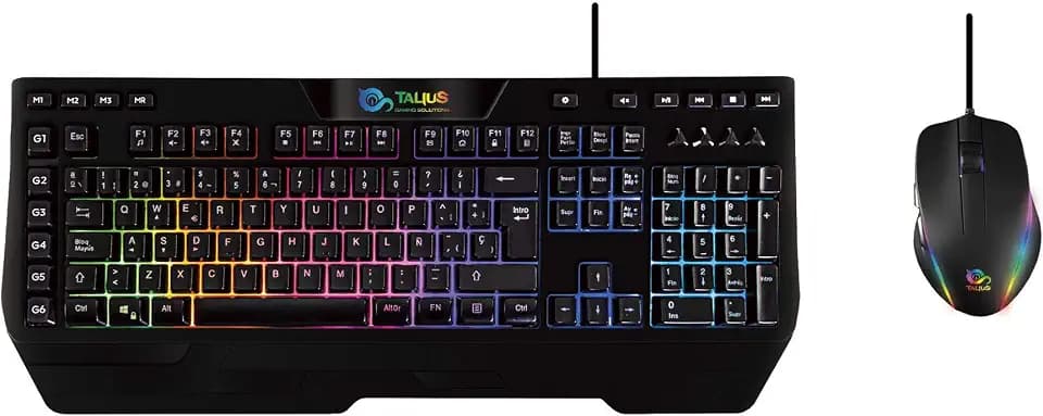 TALIUS Tastatur + Maus Gaming Storm V.2 USB schwarz