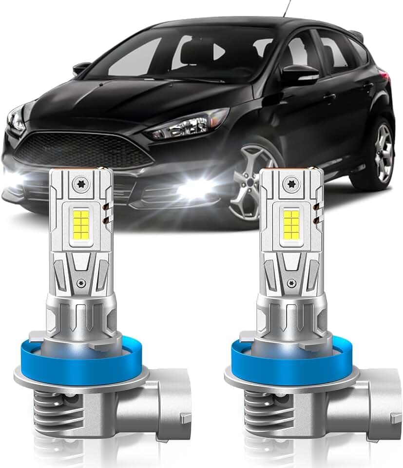Fit for Ford Focus 2005-2018 Fog Light Bulbs, Pack of 2