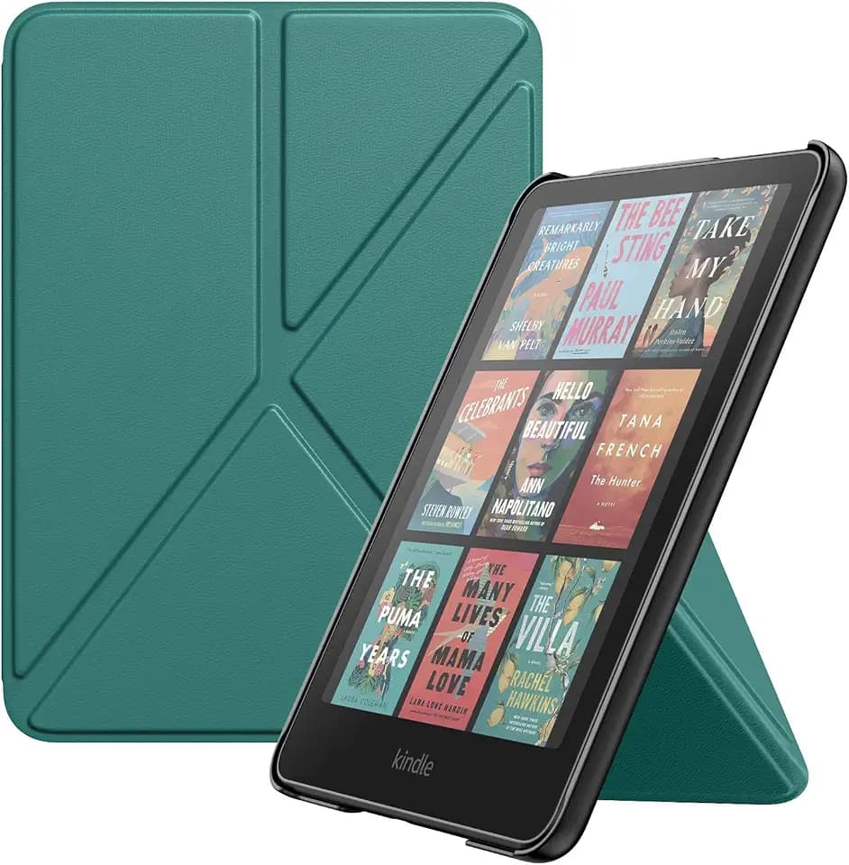MoKo Case for 7" Kindle Paperwhite 12th Generation 2025/2024, Jade Green