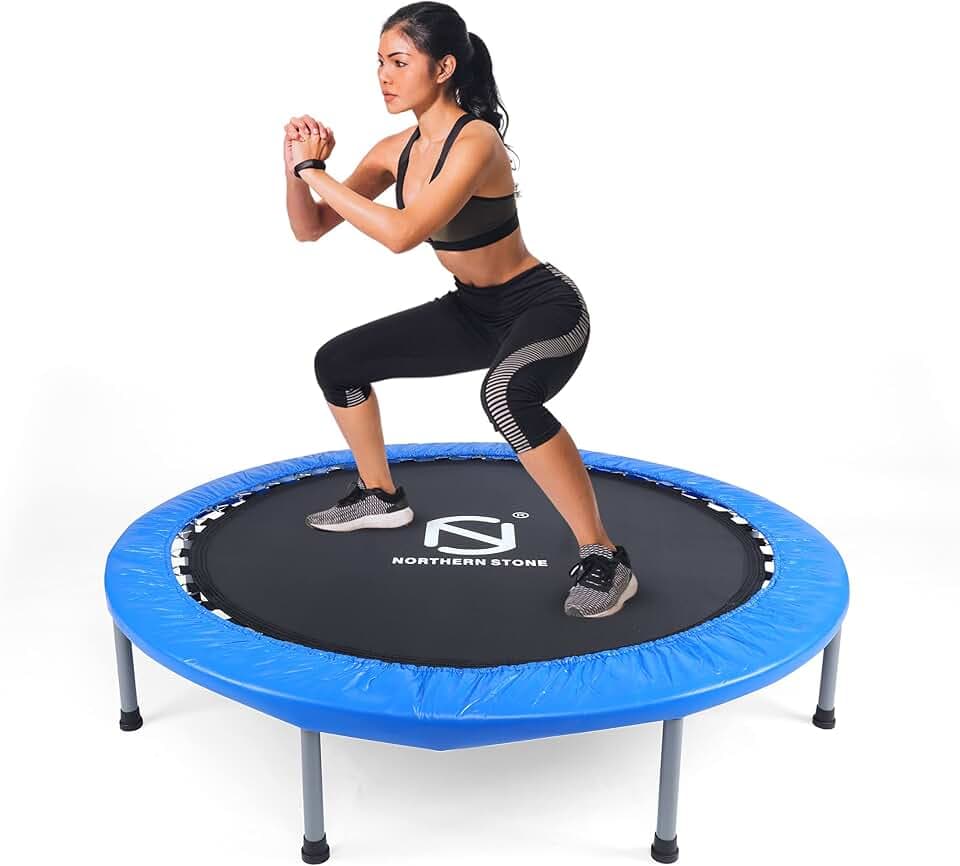 NORTHERN STONE Premium Fitness Trampolin Aerobic-Rebounder 48"