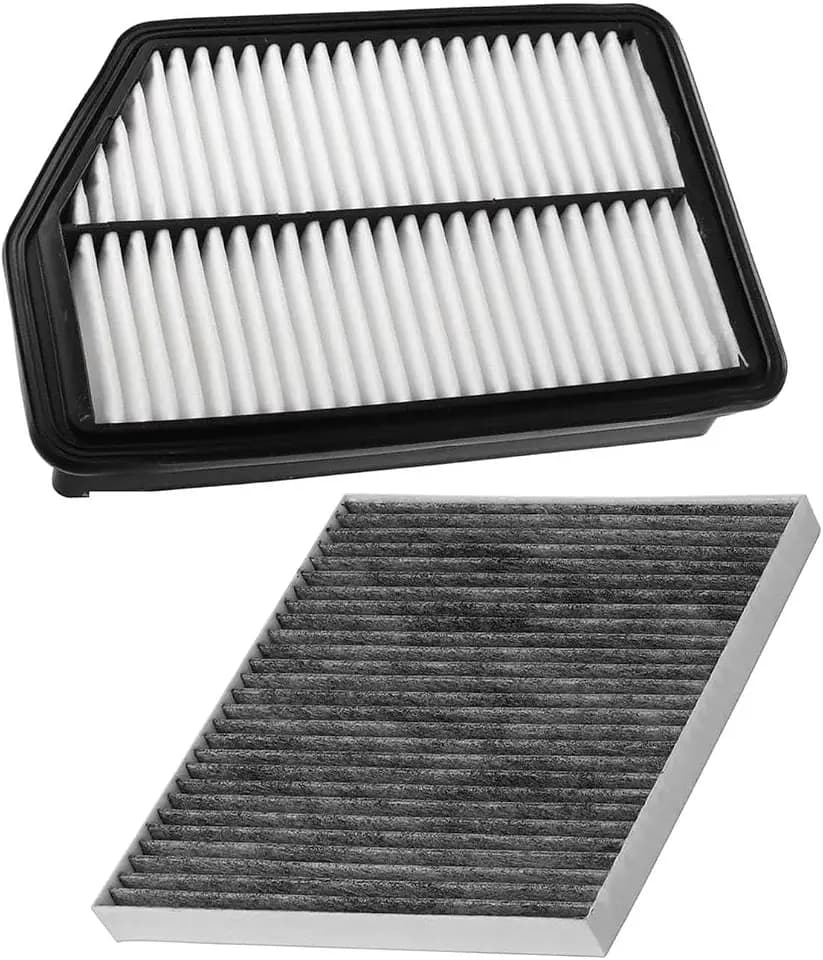 Comb Engine Cabin Air Filter for Hyundai Elantra Kia Forte Rondo 97133-2H000, 28113-2S000,28113-3Z100