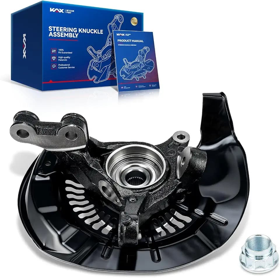 KAX Front Steering Knuckle & Wheel Bearing Hub Assembly Replacement for RX450h 2010-2015,1PC Driver Side Replaces 698433