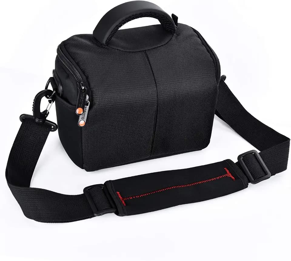 Waterproof Crossbody Camera Bag for Canon Nikon Sony DSLR Mirrorless Camera