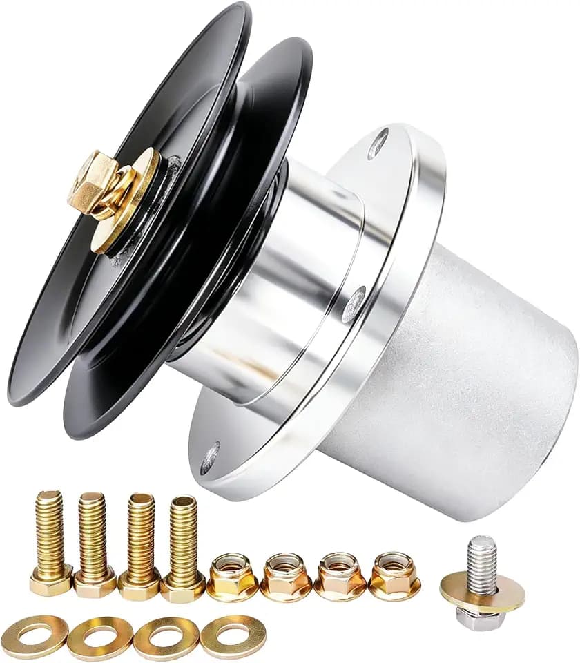 54 Inch Mower Deck Kit 037-2000-00 037-2050-00 Spindle Assembly with 033-4890-00 Pulley Fit for Bad Boy MZ MZ Magnum 54" Deck ZT Avenger 54" Deck Lawn Mower Parts