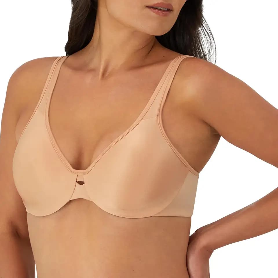 Bali Women's Minimizer Bra for Women, Lilyette Dream Keyhole Minimizer Underwire Women's Bra, Unlined