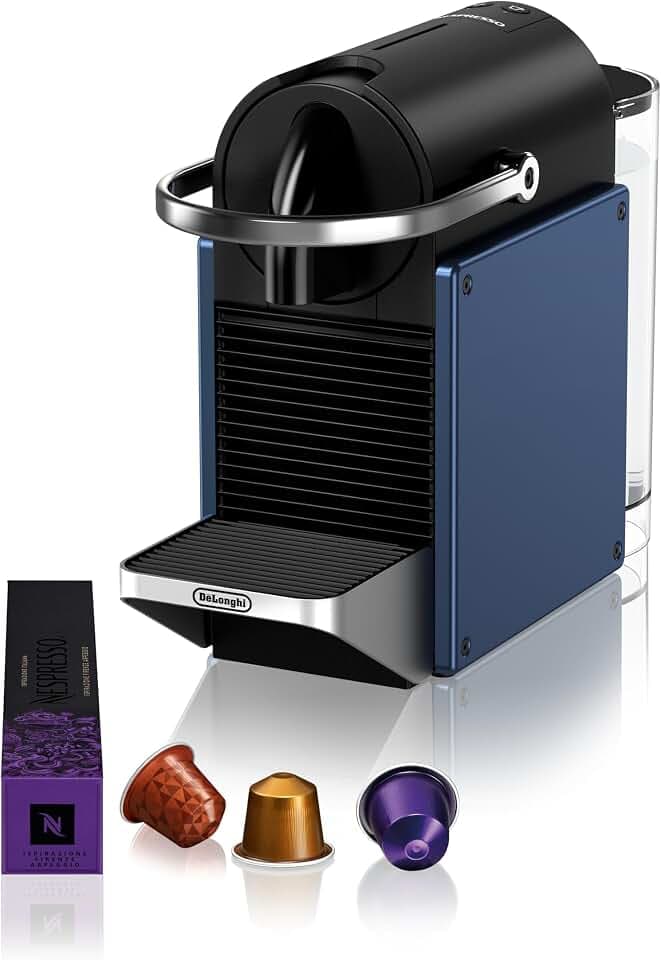 NESPRESSO DE’LONGHI Pixie Blau Original Kapselmaschine EN127.BL
