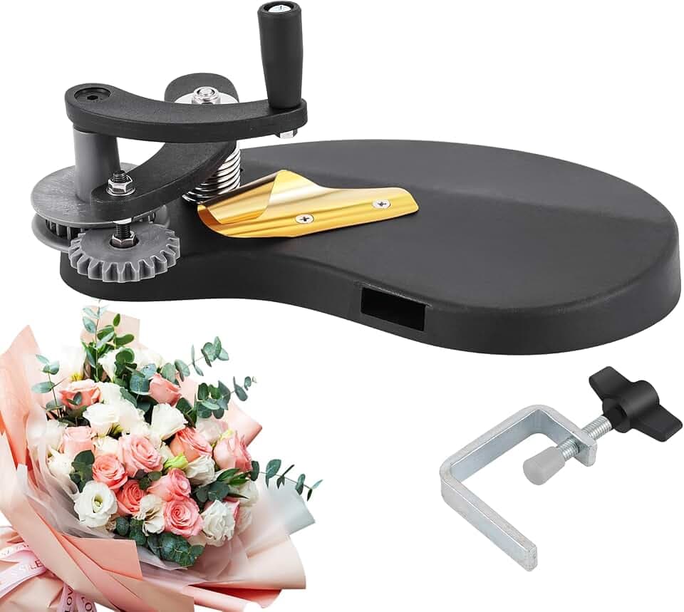 YJINGRUI Blumen crimp maschine, kreppwickelmaschine (Grobe Zähne)
