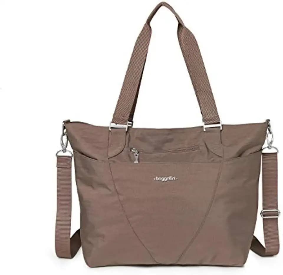 Baggallini Avenue Tote - 12x18 Laptop Tote Bag for Women - Lightweight Work Travel Carry On Bag