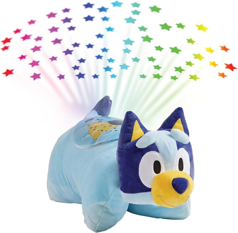 Pillow Pets BBC Studios Bluey, 11" Sleeptime Lite