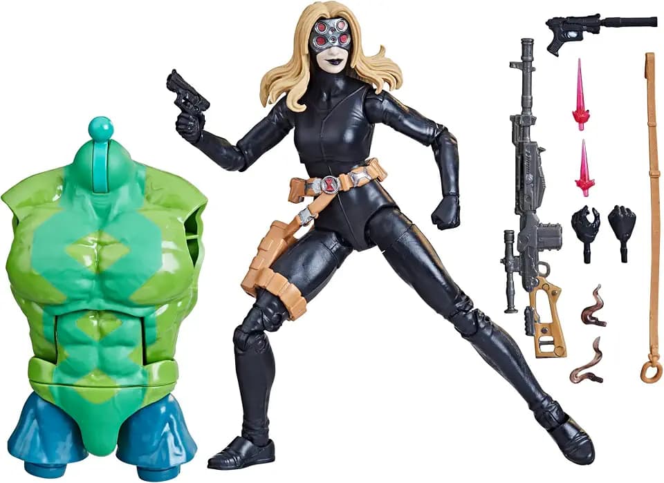 Marvel Hasbro Legends Series: Yelena Belova Black Widow Classic Comic, 15 cm große Action-Figur