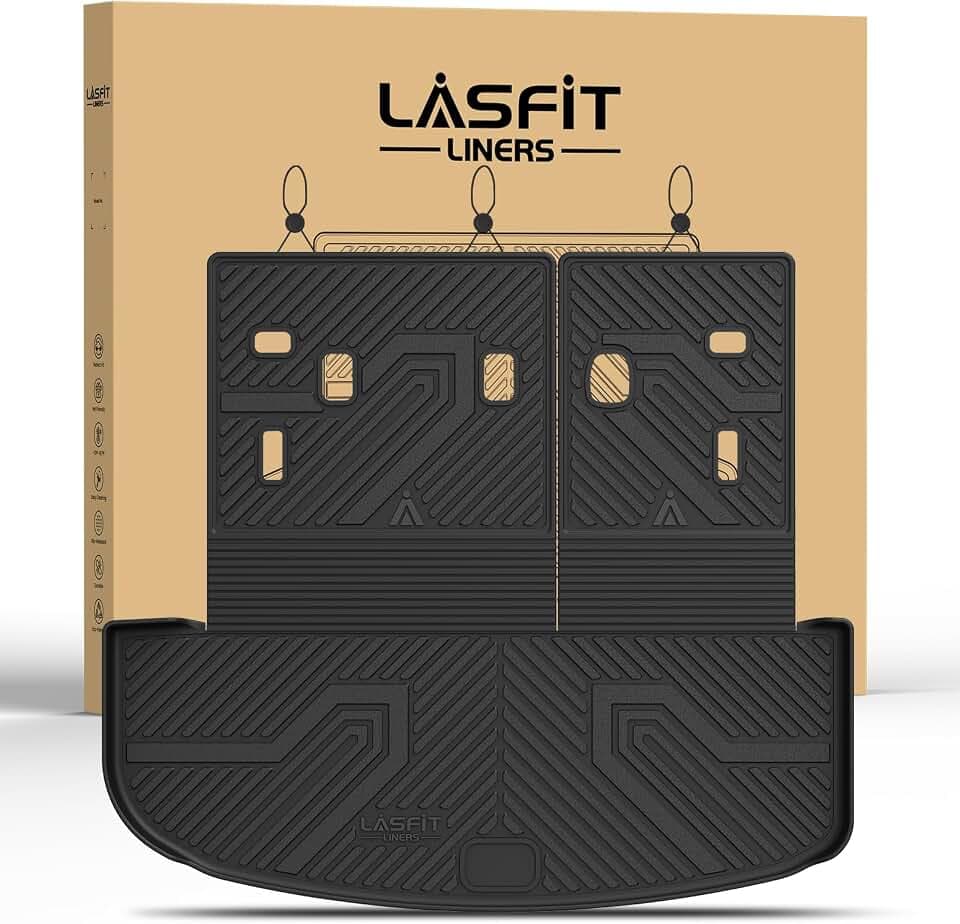 LASFIT Cargo Mats for Kia Telluride 2025 2024 2023 2022 2021 2020