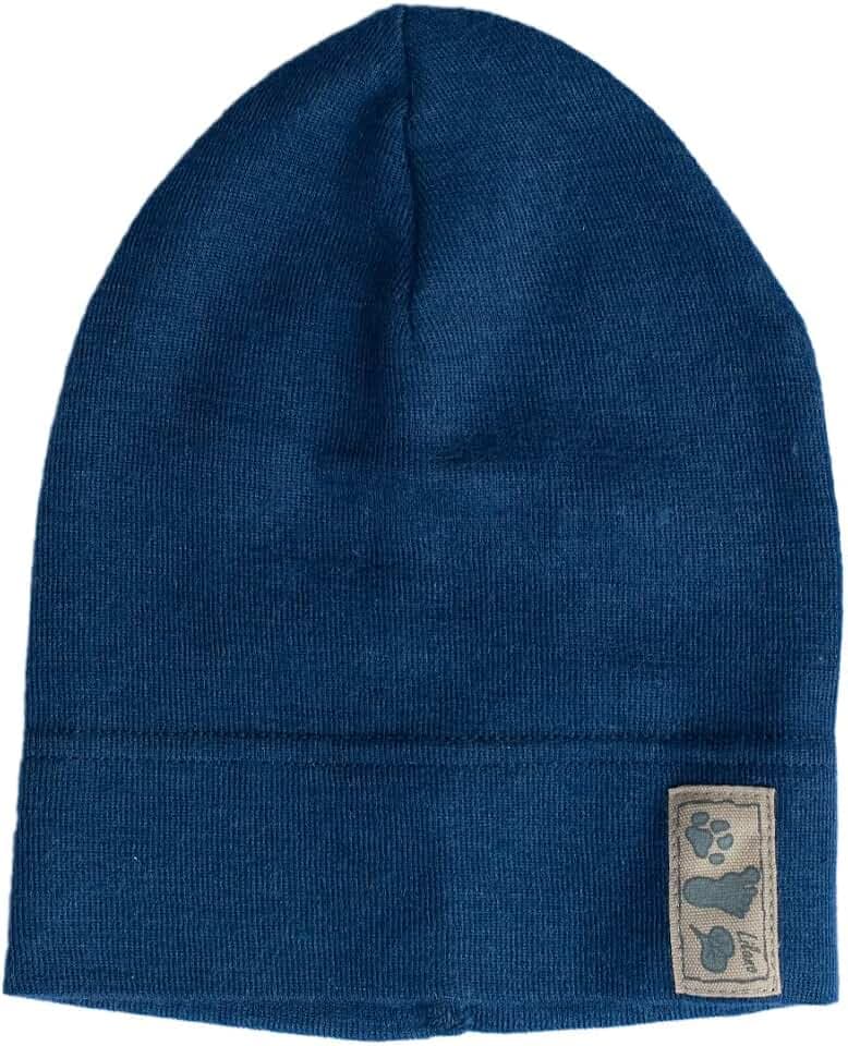 Lilano, Kinder/Baby Beanie Mütze, 70% Wolle (kbT), 30% Seide, 210 g/m²