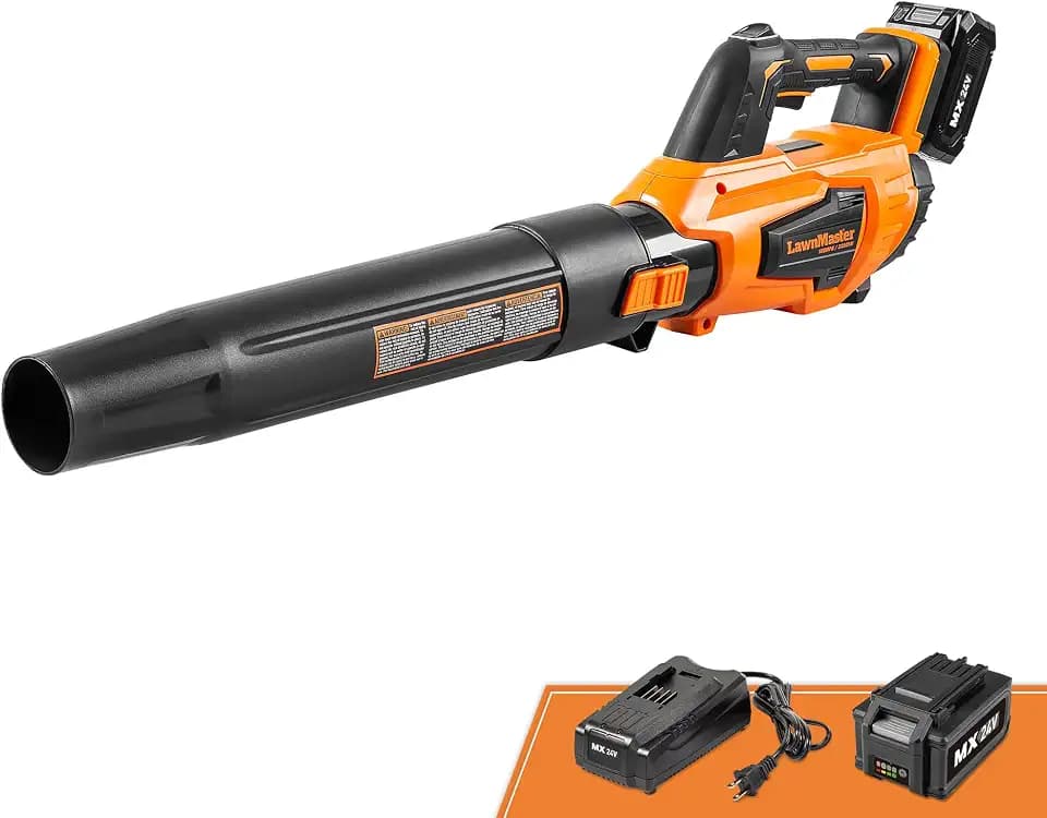 LawnMaster 24V MAX Cordless Leaf Blower, CLBL2417A