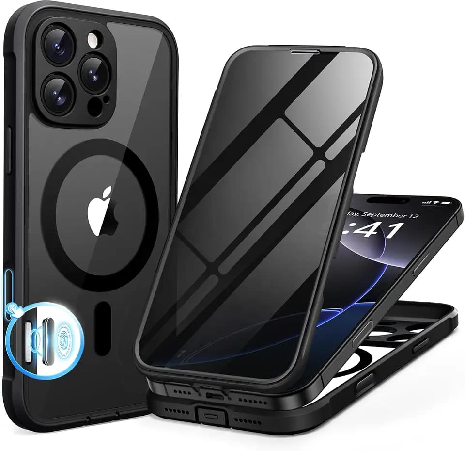 BERFY for iPhone 16 Pro Max Case, Fit for MagSafe
