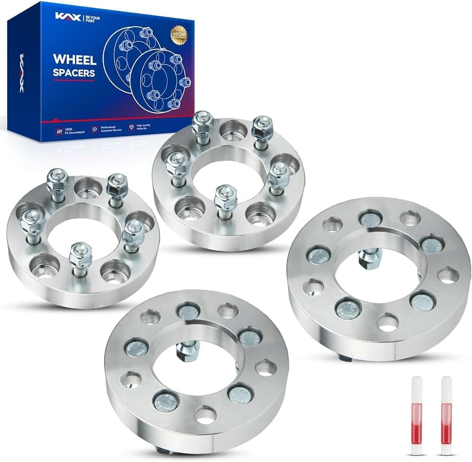 KAX 5x4.5 to 5x100mm Lug-Centric Wheel Adapters 1 inch for Honda CR-V