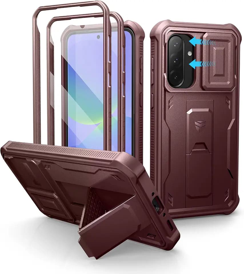 Dexnor for Samsung Galaxy A36 5G Case with Magnetic Slide Camera Cover