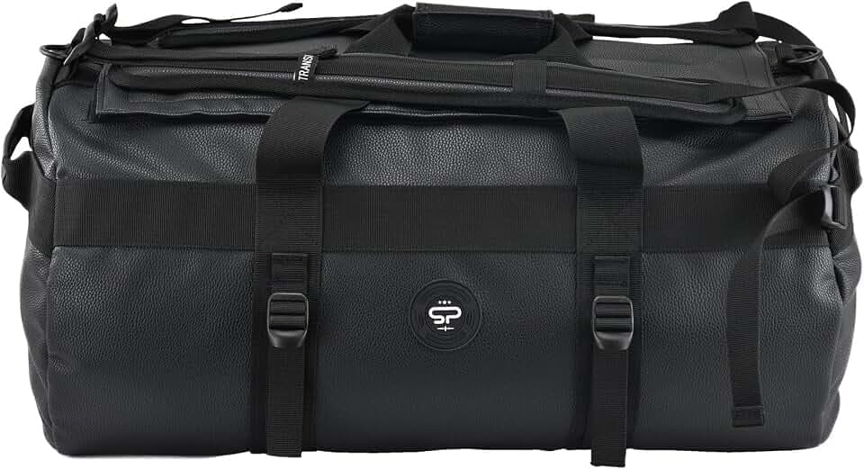 Transporter L Duffel Backpack, Carbon Lined Smell Proof, Travel Gym Bag