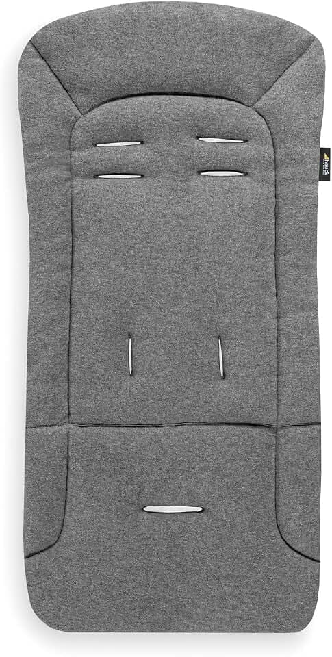 hauck Sitzauflage für Buggy & Kinderwagen 70 x 37 x 3 cm, Charcoal