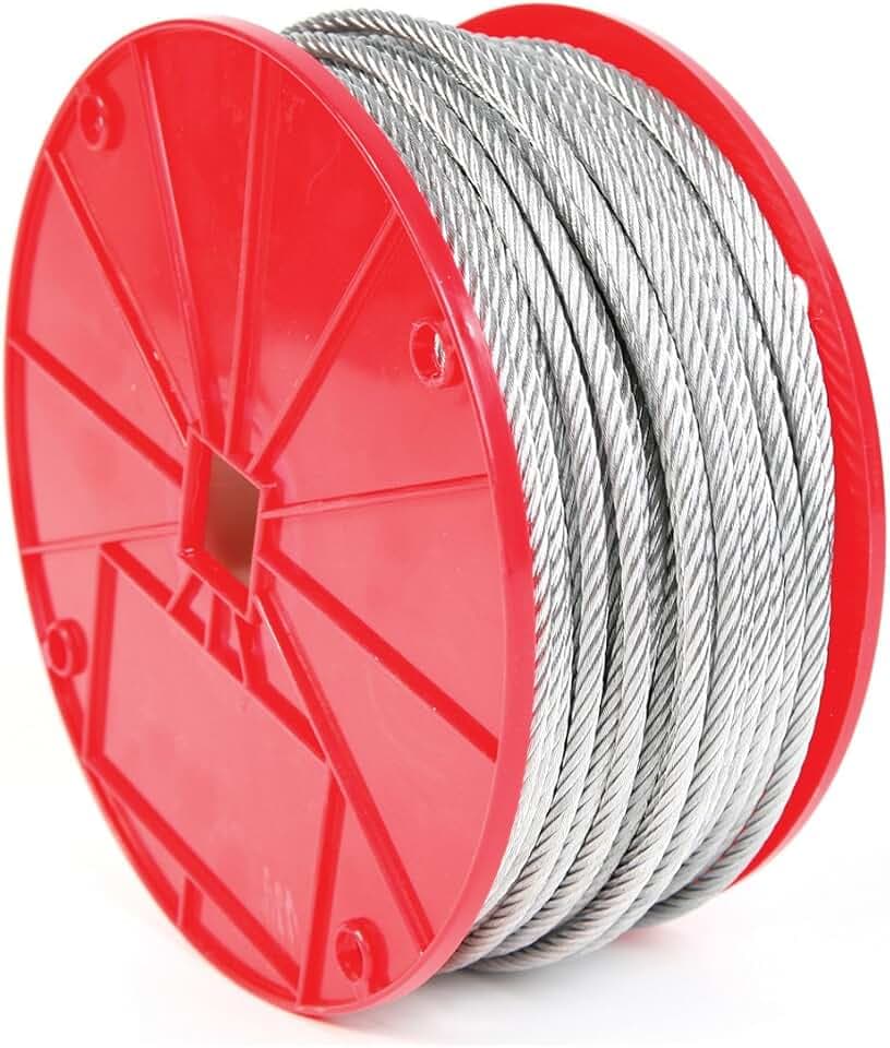 Koch Industries 002072 7 x 7 Galvanized Cable, 3/32-Inch by 250-Feet
