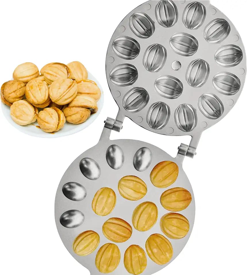 Walnut Cookie Mold Maker 16 nut by PetriStor - Oreshki Mold Maker - Walnut Cookie Molds - Орешница Russian - Walnut Cookie Maker Oreshek - Nutty Maker - Oreshnitsa - Горішниця