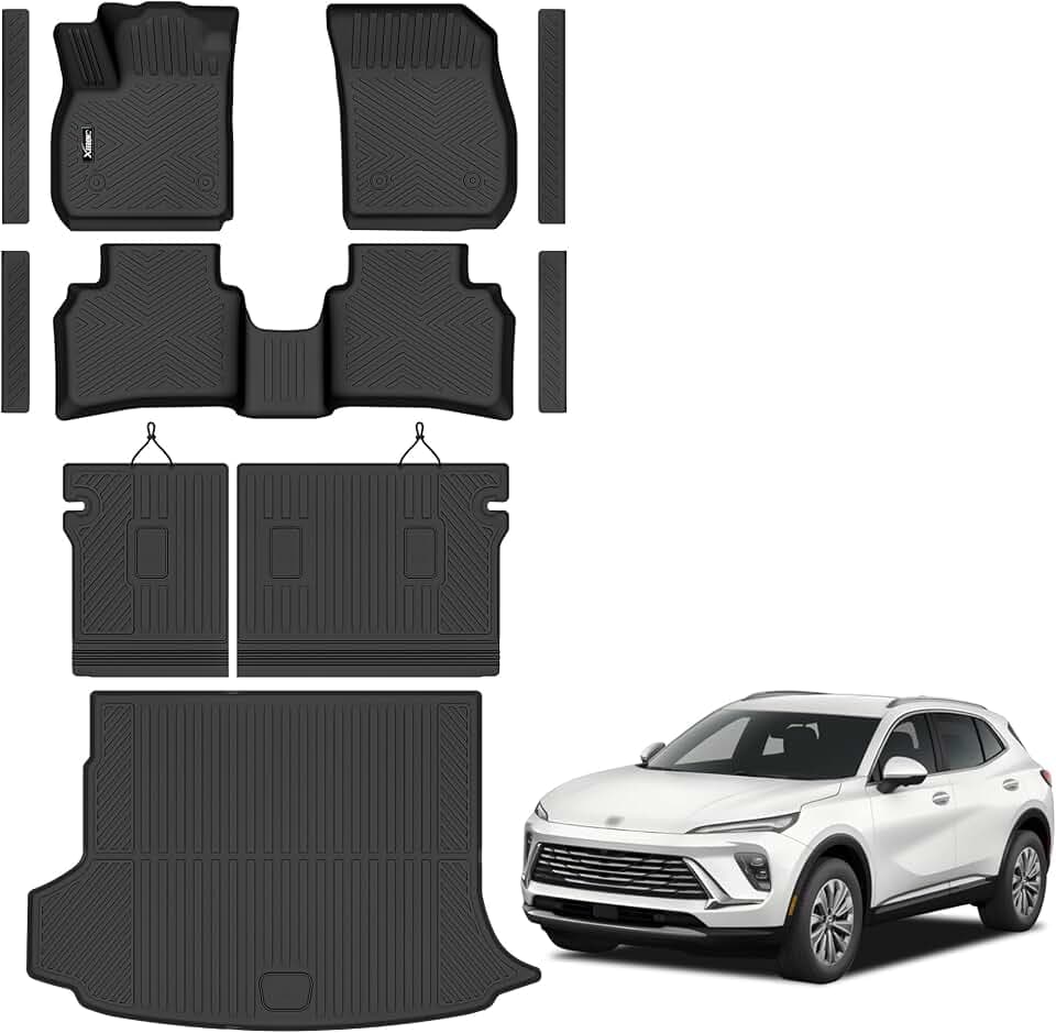 Floor Mats & Trunk Mat & Backrest Mat for 2021-2026 Buick Envision