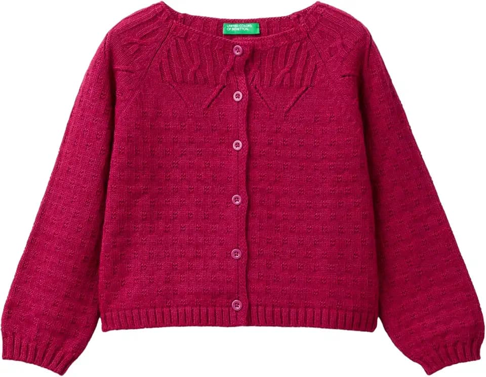 United Colors of Benetton Maglia COREANA M/L 1076G500J Cardigan Sweater,